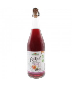 Apibul pommes cassis Bio Demeter - 75 cL des Côteaux nantais, pétillant savoureux à la bulle légère et rafraichissante